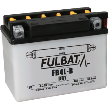 Akumulator Fulbat YB4L-B DRY FB4L-B 12V 4.2Ah 56A